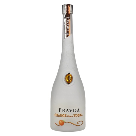 🌾Pravda ORANGE Flavored Vodka 37,5% Vol. 0,7l | Spirits Village