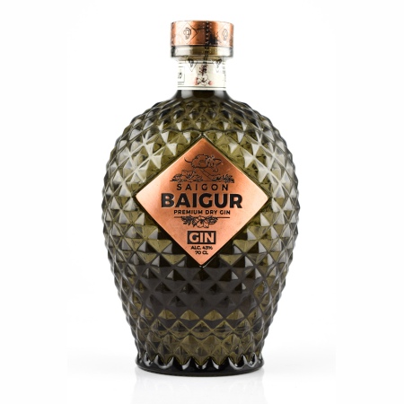 🌾Saigon Baigur Premium Dry Gin 43%vol. 0,7l | Spirits Village