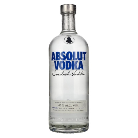 🌾Absolut Vodka 40% Vol. 1l | Spirits Village