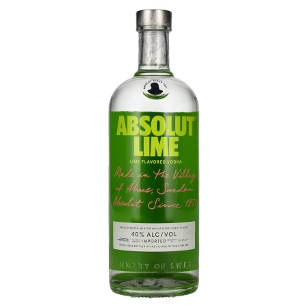 🌾Absolut LIME Flavored Vodka 40% Vol. 1l | Spirits Village