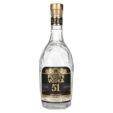 🌾Purity CONNOISSEUR 51 RESERVE Organic Vodka 40% Vol. 0,7l | Spirits Village