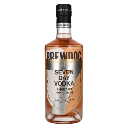 🌾Brewdog SEVEN DAY VODKA Rhubarb and Lemon 40% Vol. 0,7l | Spirits Village