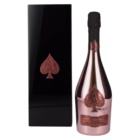 🌾Armand de Brignac Champagne Rosé Brut 12,5% Vol. 0,75l in Holzkiste | Spirits Village