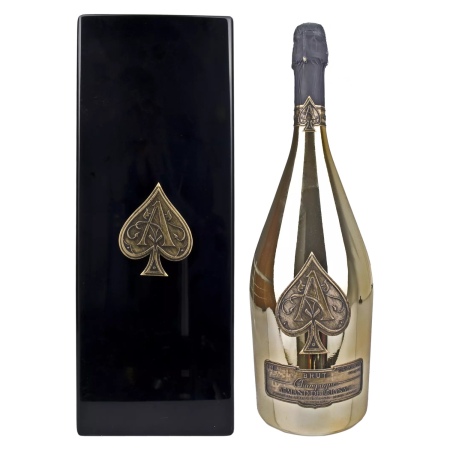 🌾Armand de Brignac Champagne Brut Gold 12,5% Vol. 1,5l in Holzkiste | Spirits Village