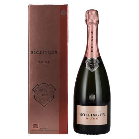 🌾Bollinger Champagne ROSÉ Brut 12% Vol. 0,75l in Geschenkbox | Spirits Village