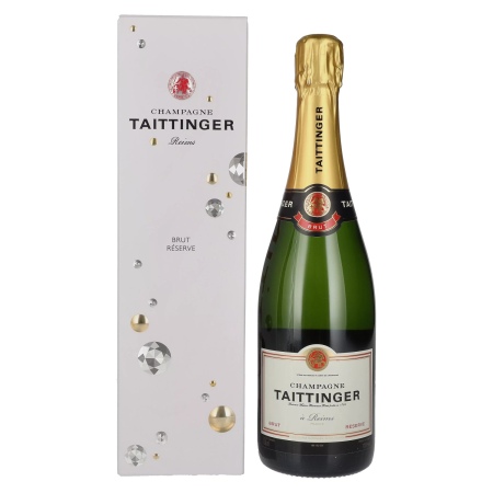 🌾Taittinger Champagne Réserve Brut 12,5% Vol. 0,75l in Geschenkbox | Spirits Village