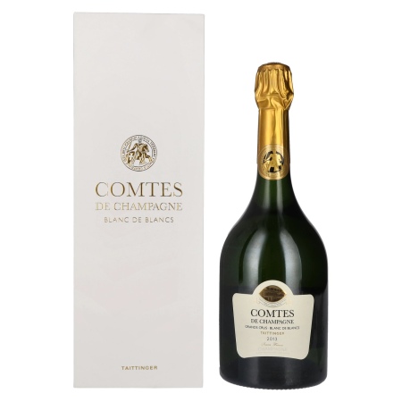 🌾Taittinger COMTES DE CHAMPAGNE Blanc de Blancs Brut 2013 12,5% Vol. 0,75l in Geschenkbox | Spirits Village