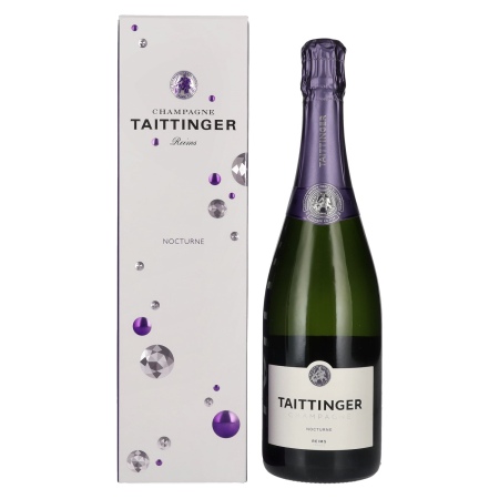 🌾Taittinger Champagne NOCTURNE Sec 12,5% Vol. 0,75l in Geschenkbox | Spirits Village