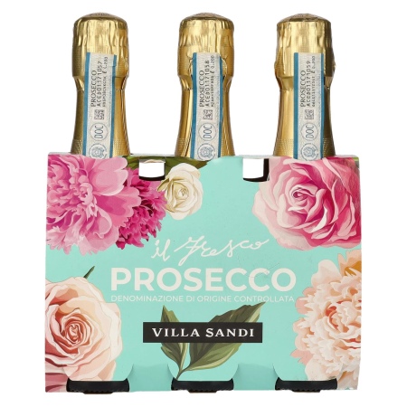 🌾Villa Sandi Il Fresco Prosecco Treviso Brut (TRIO) DOC 11% Vol. 3x0,2l | Spirits Village