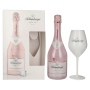 Schlumberger ROSE ICE Austrian Sparkling Secco 11,5% Vol. 0,75l in Geschenkbox mit Ritzenhof Glas