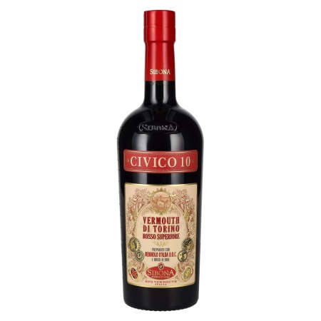 🌾Civico 10 Vermouth Di Torino Rosso Superiore 18% Vol. 0,75l | Spirits Village