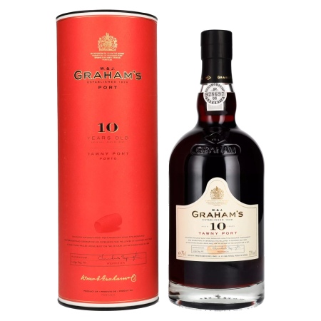 🌾W. & J. Graham's Tawny Port 10 Years Old 20% Vol. 0,75l in Geschenkbox | Spirits Village