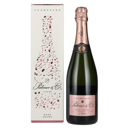 🌾Palmer & Co Champagne Rosé Solera Brut 12% Vol. 0,75l in Geschenkbox | Spirits Village