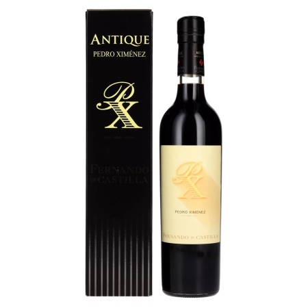 Fernando de Castilla Sherry Pedro Ximénez Antique 15% Vol. 0,5l in Geschenkbox