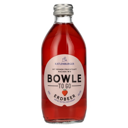 🌾Katlenburger Bowle-To-Go Erdbeer 5% Vol. 0,33l | Spirits Village