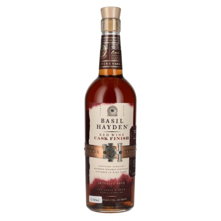 🌾Basil Hayden's Red Wine Cask Finish Kentucky Straight Bourbon Whiskey 40% Vol. 0,7l | Spirits Village