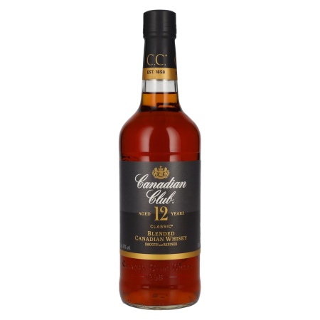 🌾Canadian Club CLASSIC 12 Years Old Small Batch Blended Canadian Whisky 40% Vol. 0,7l | Spirits Village