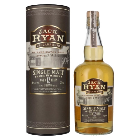 🌾Jack Ryan BEGGARS BUSH 12 Years Old Irish Single Malt Bourbon Cask 46% Vol. 0,7l in Geschenkbox | Spirits Village