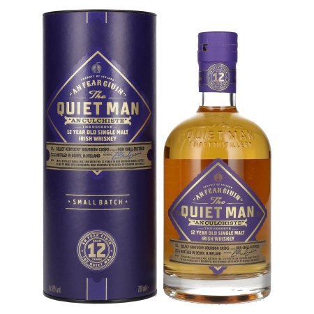 🌾The Quiet Man AN CULCHISTE 12 Year Old Single Malt Irish Whiskey 46% Vol. 0,7l in Geschenkbox | Spirits Village