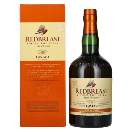 🌾Redbreast Single Pot Still Irish Whiskey LUSTAU EDITION Sherry Finish 46% Vol. 0,7l in Geschenkbox | Spirits Village