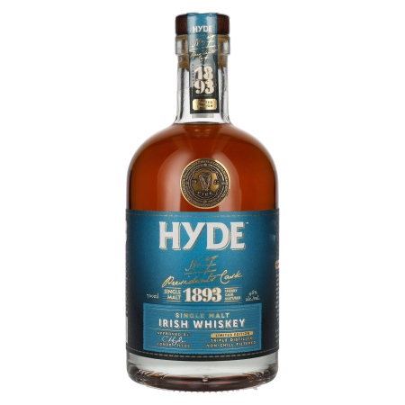 🌾Hyde No.7 PRESIDENT'S CASK 1893 Single Malt Irish Whiskey 46% Vol. 0,7l | Spirits Village