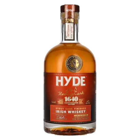 🌾Hyde No.8 HERITAGE CASK 1640 Irish Whiskey Stout Cask Finish 43% Vol. 0,7l | Spirits Village