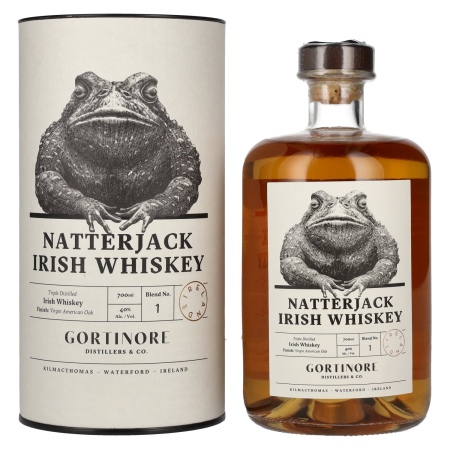 🌾Natterjack Irish Whiskey 40% Vol. 0,7l in Geschenkbox | Spirits Village