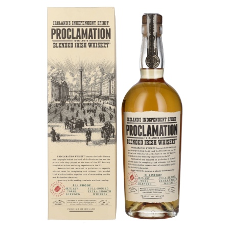 🌾Proclamation Blended Irish Whiskey 40,7% Vol. 0,7l in Geschenkbox | Spirits Village