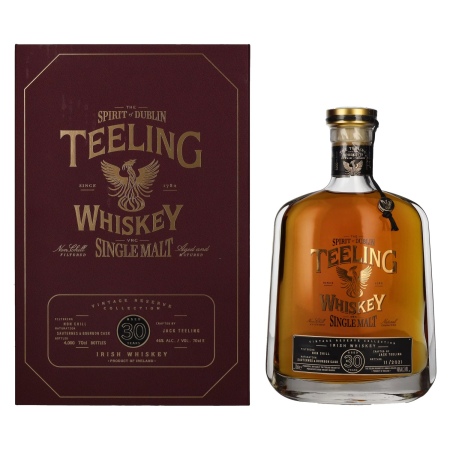 🌾Teeling Whiskey 30 Years Old Single Malt Sauternes & Bourbon Cask 46% Vol. 0,7l in Geschenkbox | Spirits Village