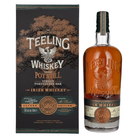 🌾Teeling Whiskey Single Pot Still WONDERS OF WOOD Second Edition 50% Vol. 0,7l in Geschenkbox | Spirits Village