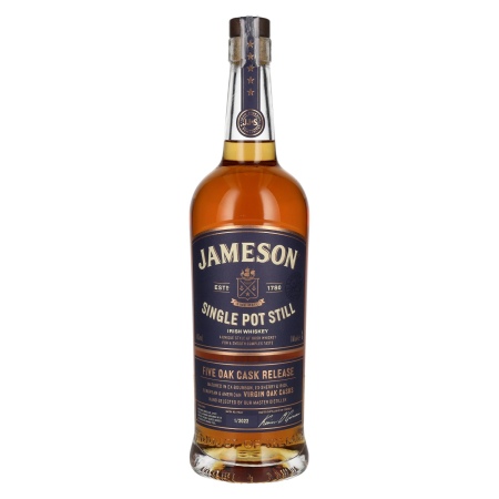 🌾Jameson Single Pot Still Irish Whiskey Five Oak Cask Release 46% Vol. 0,7l | Spirits Village