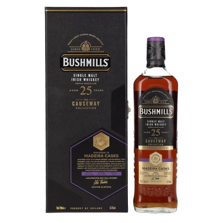 Bushmills THE CAUSEWAY COLLECTION Single Malt Madeira Casks 1996 50,3% Vol. 0,7l in Geschenkbox