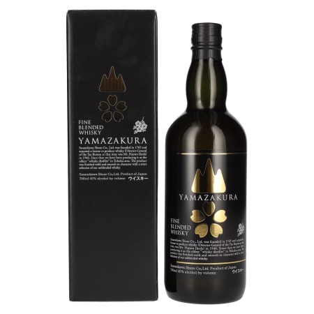 🌾Yamazakura Blended Whisky Black Label 40% Vol. 0,7l in Geschenkbox | Spirits Village