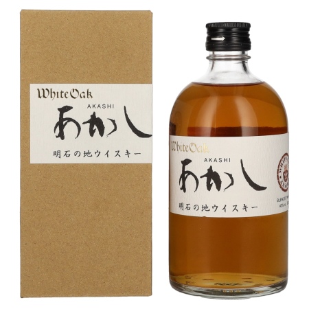 AKASHI Japanese Blended Whisky 40% Vol. 0,5l in Geschenkbox