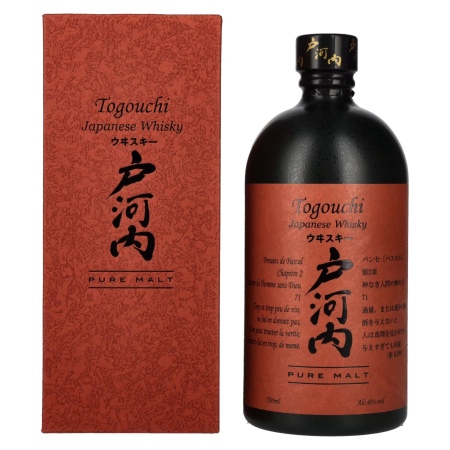 🌾Togouchi PURE MALT Japanese Whisky 40% Vol. 0,7l in Geschenkbox | Spirits Village