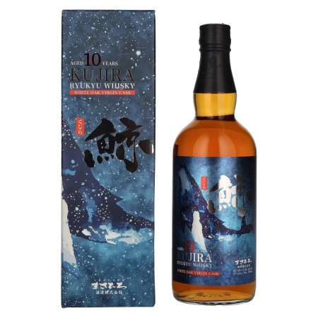 🌾Kujira Ryukyu 10 Years Old WHITE OAK VIRGIN CASK Whisky 43% Vol. 0,7l in Geschenkbox | Spirits Village