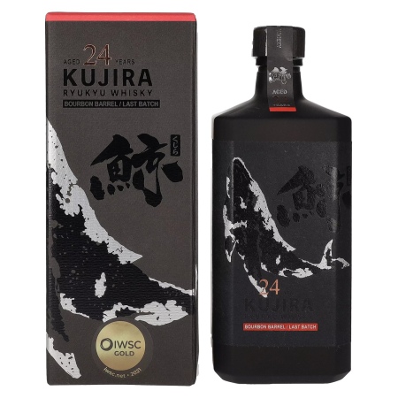 🌾Kujira Ryukyu 24 Years Old Bourbon Barrel Small Batch Whisky 43% Vol. 0,7l in Geschenkbox | Spirits Village