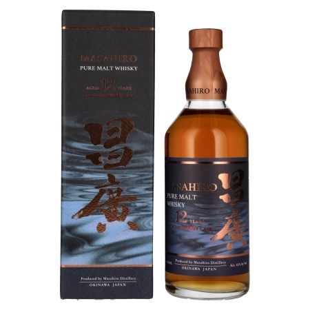 🌾Masahiro 12 Years Old Pure Malt Whisky Oloroso Sherry Cask 43% Vol. 0,7l in Geschenkbox | Spirits Village