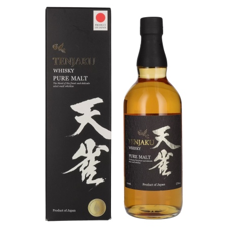 🌾Tenjaku Pure Malt Whisky 43% Vol. 0,7l in Geschenkbox | Spirits Village