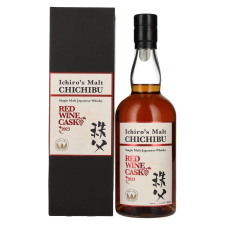 Chichibu Ichiro's Single Malt Red Wine Cask Japanese Whisky 2023 50,5% Vol. 0,7l in Geschenkbox