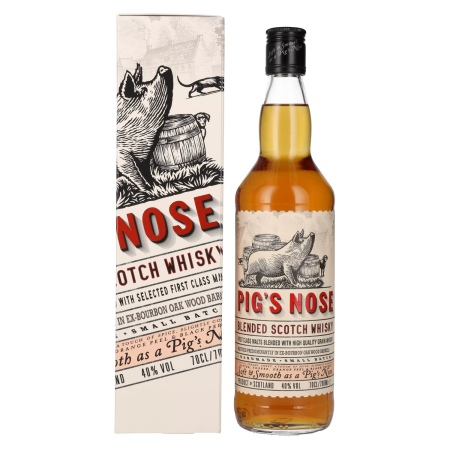 🌾Pig's Nose Blended Scotch Whisky 40% Vol. 0,7l in Geschenkbox | Spirits Village