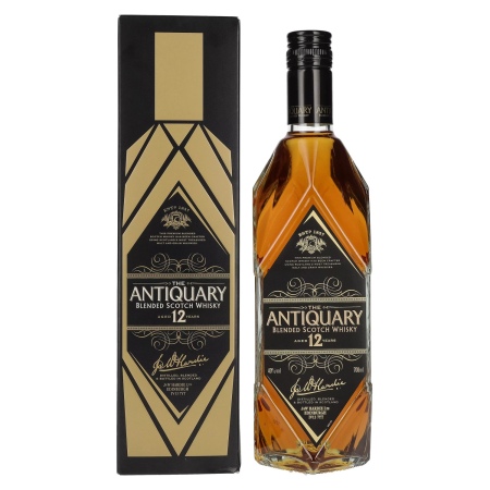 🌾The Antiquary 12 Years Old Blended Scotch Whisky 40% Vol. 0,7l in Geschenkbox | Spirits Village