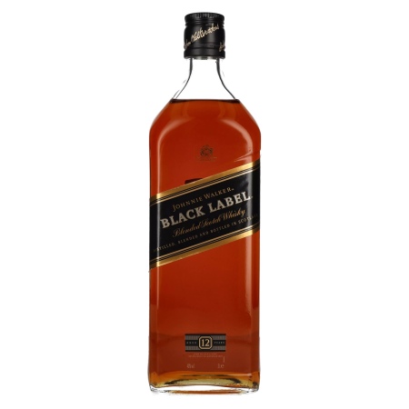 🌾Johnnie Walker BLACK LABEL 12 Years Old Blended Scotch Whisky 40% Vol. 3l | Spirits Village