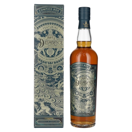 🌾Compass Box ART & DECADENCE Blended Scotch Whisky 49% Vol. 0,7l in Geschenkbox | Spirits Village