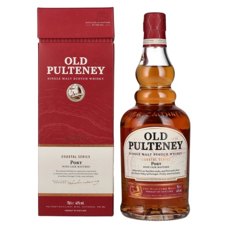 🌾Old Pulteney Coastal Series PORT 46% Vol. 0,7l in Geschenkbox | Spirits Village