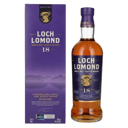 Loch Lomond 18 Years Old Single Malt Fruit and Spice 46% Vol. 0,7l in Geschenkbox