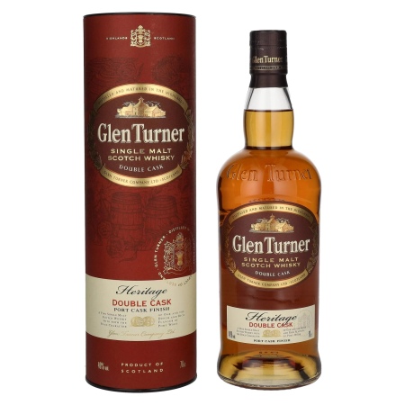 🌾Glen Turner Heritage DOUBLE CASK Port Cask Finish 40% Vol. 0,7l in Geschenkbox | Spirits Village