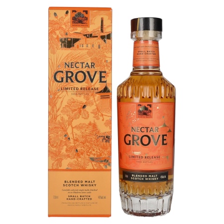 🌾Wemyss Malts NECTAR GROVE Blended Malt Scotch Whisky Limited Release 46% Vol. 0,7l in Geschenkbox | Spirits Village