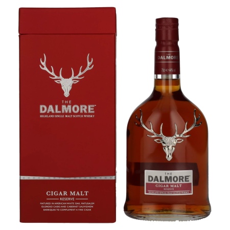 The Dalmore CIGAR MALT Reserve Highland Single Malt Scotch Whisky 44% Vol. 0,7l in Geschenkbox