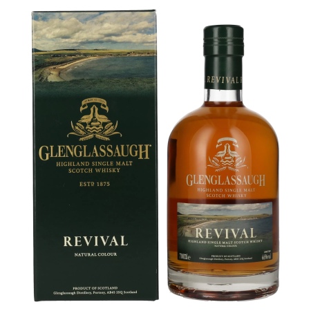 🌾Glenglassaugh REVIVAL Highland Single Malt Scotch Whisky 46% Vol. 0,7l in Geschenkbox | Spirits Village